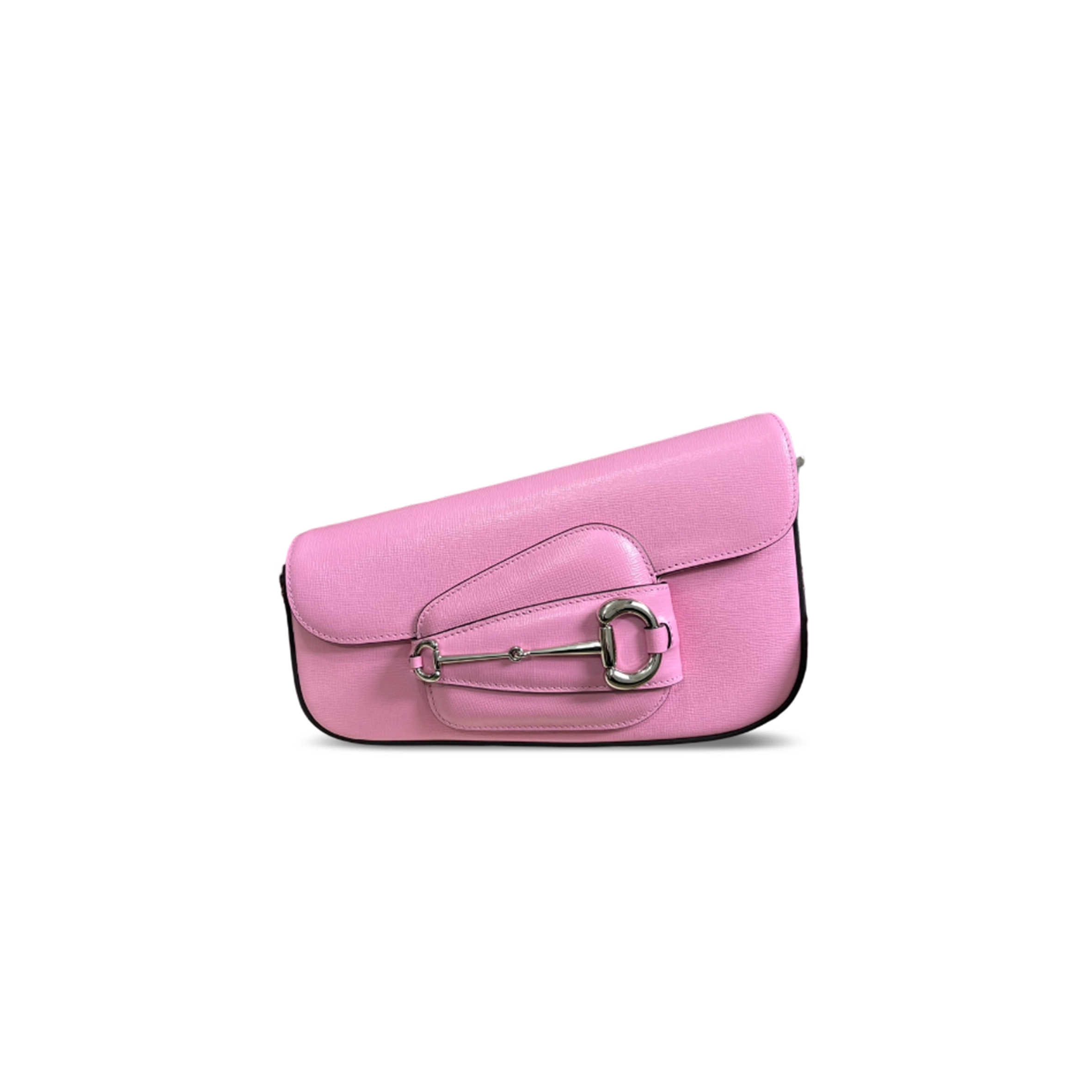 GUCCI HORSEBIT 1955 TEXTURED LEATHER SHOULDER BAG 764155 (26.5*17*8cm)